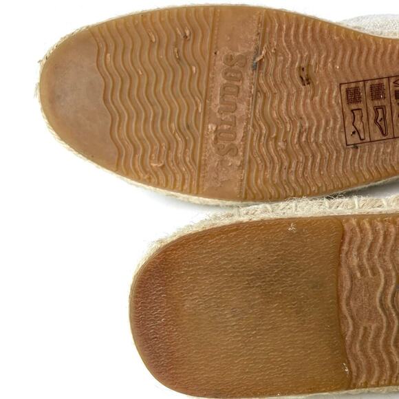 Soludos Unisex Rainbow Espadrilles Linen Slip-On Shoes Pride Edition Beach Flats - Picture 8 of 16